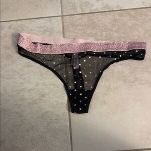 Victoria's Secret Black and Pink Kids Bottoms
